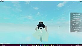 Deleg Fucks Tight Femboy In Roblox, Pounding Deep And Cumming On Ass