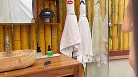 My boyfriend's best friend deflowers my ass first