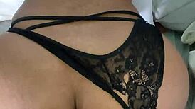 Daddy Stops As Teen's Ass Gapes