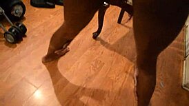 Quick Twerk Performance With Energetic Vibrant Dance Moves And Rhythmic Twists