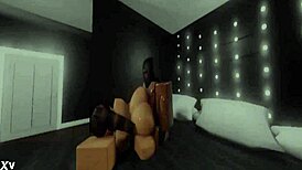 Big Booty Latina Sluts Out In Interracial Fun