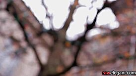 creampied glam eurobabe fucked after massage