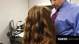 real amateur big tits secretary sucking huge dick in office for the first time