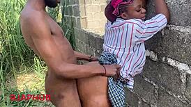 Exploring The Big Ass Of A Naughty African Milf