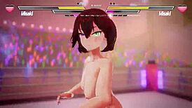 Intense Emotions in Lesbian Battle 12: Passionate Fingering, Fucking, and Squirting Scenes