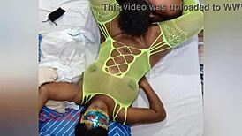 Latina BBW Prostitute Enjoys Oral Pleasure with Cum Dripping from Ass and Mouth