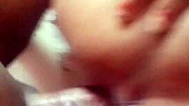 Having Fun With A Little Friend, Fucking Her Pussy, Spanking That Big Ass, And Creampie Inside