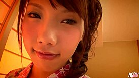 Wow, ageha kinoshita delivers the best japanese creampie service!