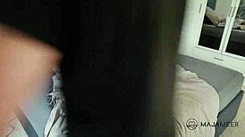 cute teen 18+ gets birthday surprise sex