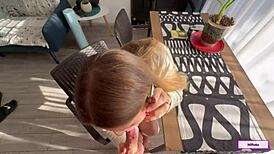 i fucked my step mom while she was on the phone reporting to her boss, keeping it sneaky and hot.