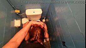 I let him fuck me in the party bathrooms without a condon while he records me