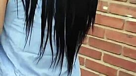 Petite Young Amateur French Babe With Big Ass Tries Deepthroat For First Time