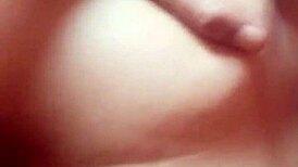 Having Fun With A Little Friend, Fucking Her Pussy, Spanking That Big Ass, And Creampie Inside