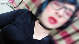 Ruby Queen, That Hot Ladyboy Anal Masturbation!