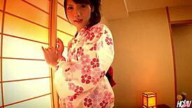 Wow, ageha kinoshita delivers the best japanese creampie service!