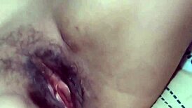 Look at my big hairy pussy after hours of fucking and huge cumshots!