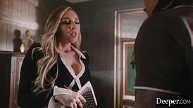 Kendra seeks revenge in a threesome with enemy's boyfriend