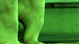 the sex slave endures sadomasochistic domination in a bdsm scene