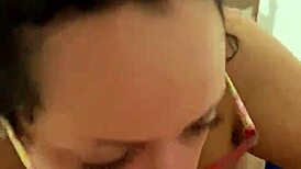 anna maria gives awesome latina bj with big tits 😍