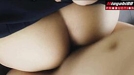 เย็ดหีนักเรียนไทย 18 ตูดใหญ่แตกใส่กระโปรง