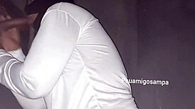 casada me chupou e levou rola preta no buracos da casa de swing 😈