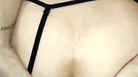 Intense Amateur POV Sex of Mature Married Couple with Assfucking and Anal at Wedding Close-Up