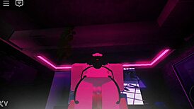 Fazendo um trabalho quente no Roblox