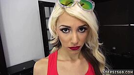 Teen In Car For First Time Blowjob Pov Suspended Step Sis!