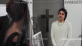 Gilf widow fucks young organizer on her husbands funeral - jayden marcos ruby lynne