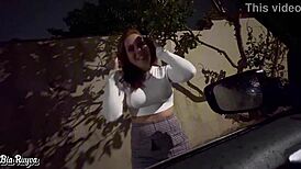 I encountered a tight pussy prostitute outdoors