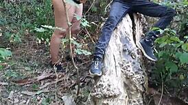 i watch girlfriends masturbate in public forest 😍