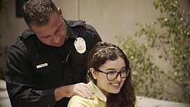 missax - officer step-daddy leana lovings in taboo blowjob at work