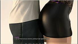 Interview Turns Into Rough Desk Ass Stretching For Secretary