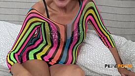 Older Spanish Mature Mavi Craves Experienced Dudes For Squirting