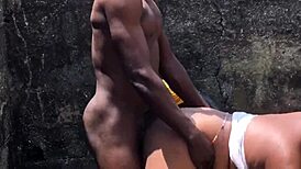 hardcore outdoor sex with big tits neighbor