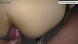 melanie schweiger gets her anal deflowered in homemade video with dirty talk 😈