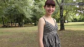 Cute 18 Year Luna Does A Porno Casting?