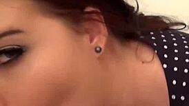 brunette babe bj and anal recorded in the restroom - mysexmobile