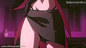 konosuba darkness submits to futanari domination in intense bdsm