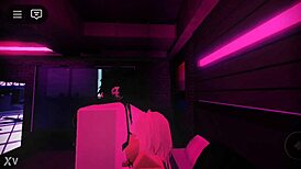 Fazendo um trabalho quente no Roblox