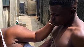 hardcore outdoor sex with big tits neighbor