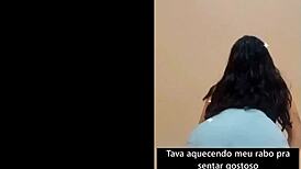 De Shortinho Socado E Rebolando Gostoso Pra Vocês