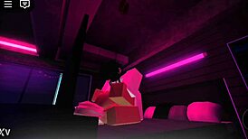 Fazendo um trabalho quente no Roblox