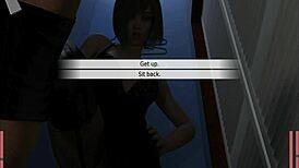 Lesbian superhero licks shaved pussy