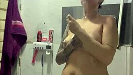 video call to neighbor while cuck is watching football