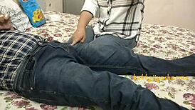 is this young slutty step sister sucking cock in front of friends?