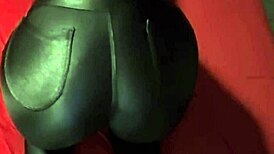 Insane Wife in Sexy Clothes Calls Lover Karina and Lucas