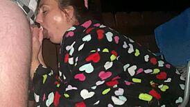 pov wife bent over for quick public fuck