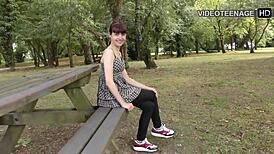 Cute 18 Year Luna Does A Porno Casting?