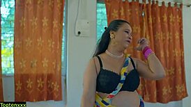 Husband shares chubby wife with big cock bengali babu for anal fucking in reality sex